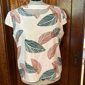 Button detail blouse